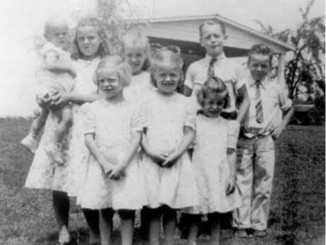 The Godshall family - 1950s