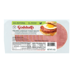 Uncured Canadian Turkey Bacon