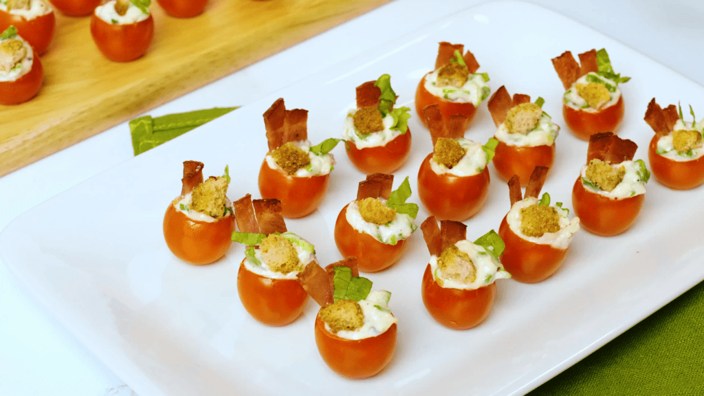 Turkey Bacon BLT Bites - Godshall's