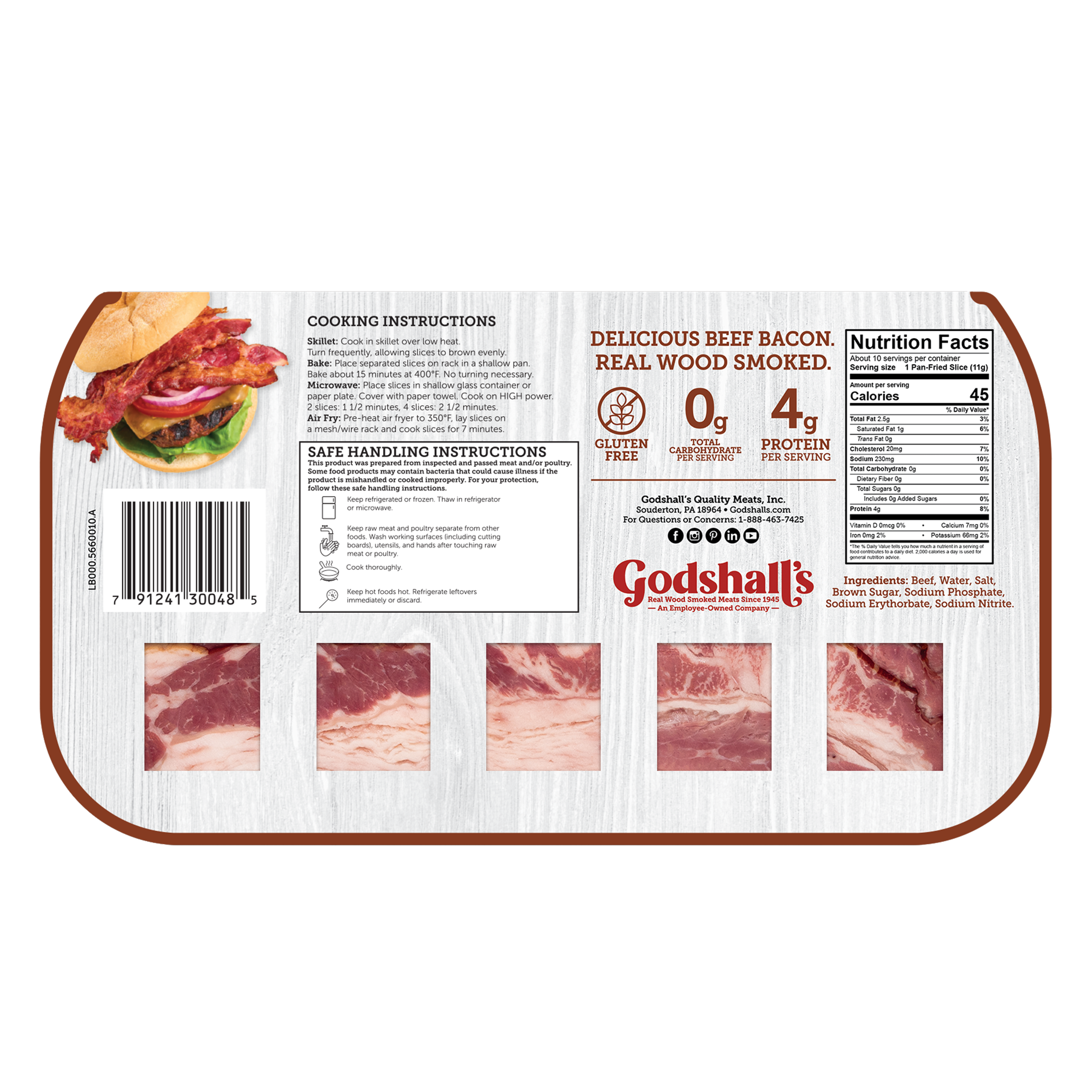 Godshalls 10oz BeefBacon Back
