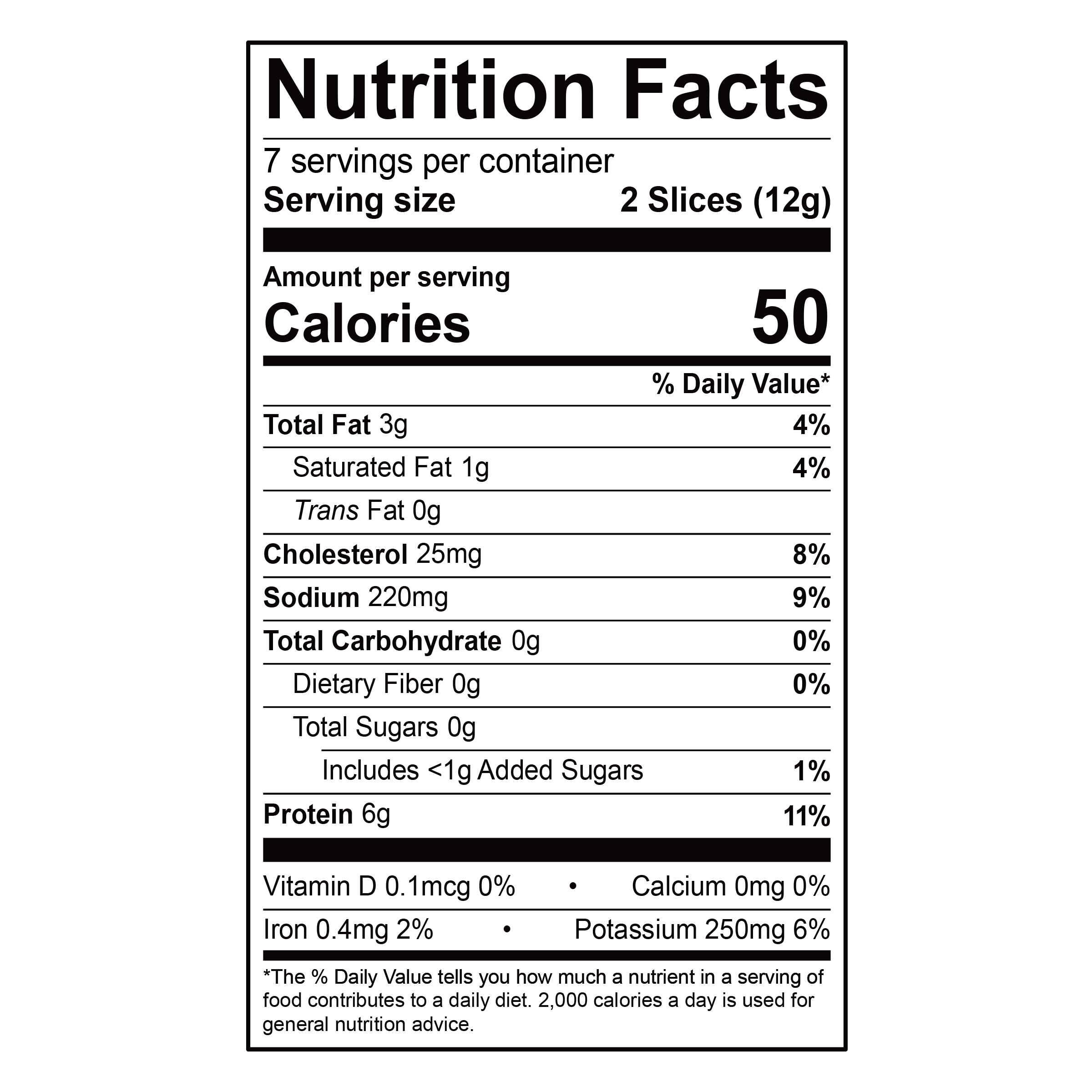 NFP Godshalls 3oz FullyCooked UncuredTurkeyBacon