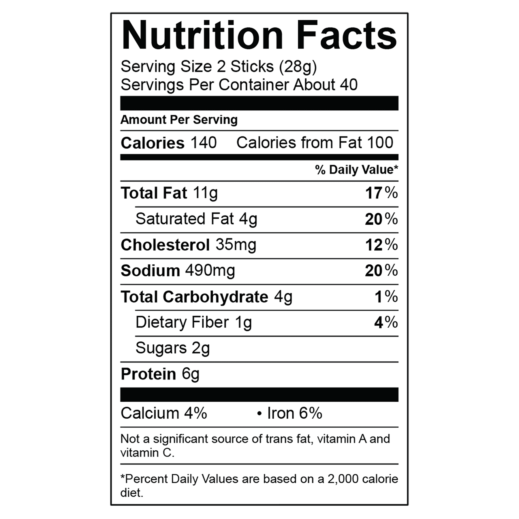 NFP Weavers 40oz Original SnackSticks