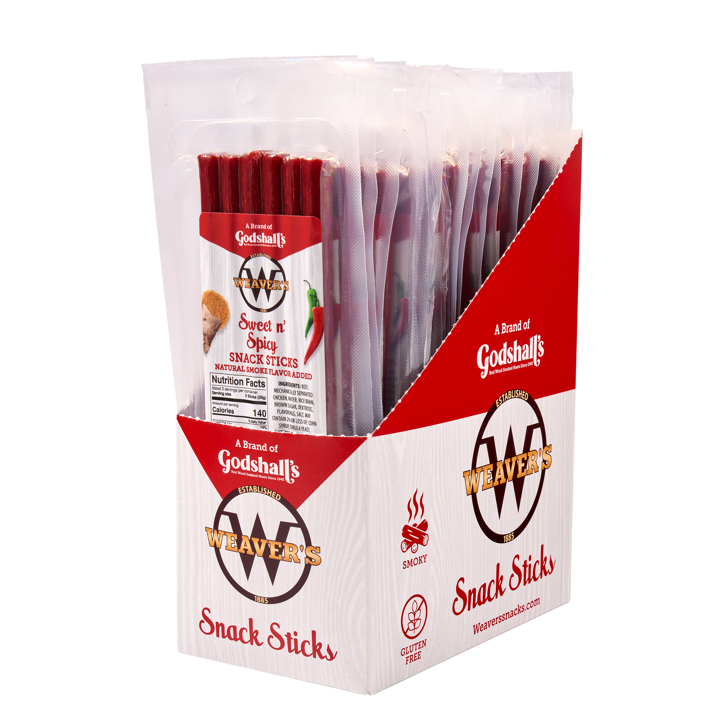 Weavers Caddy SweetnSpicy SnackSticks