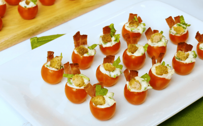 Turkey Bacon BLT Bites