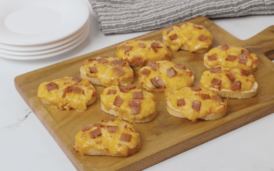 Turkey Bacon - Smoked PimientoCheese Crostini 16-9 NO TITLES